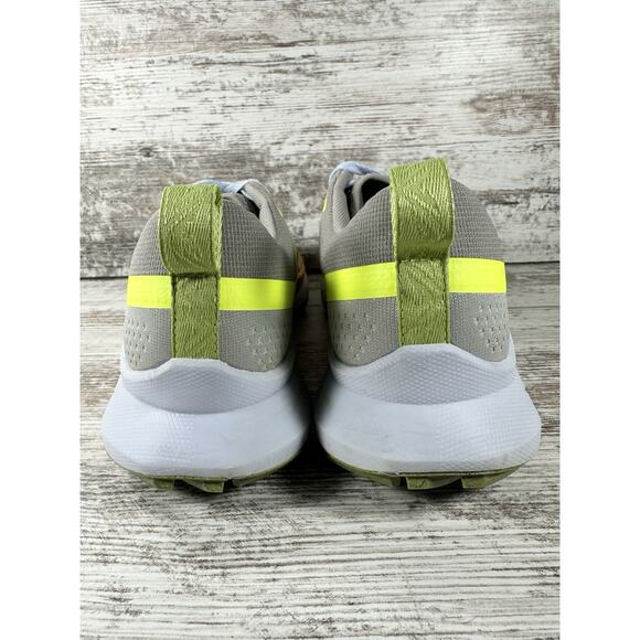 Mens Nike React Pegasus Trail 4 Light Iron Ore/Volt Trail Running Shoes Sz 8 EUC main image 5